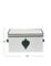 Household Essentials Green & White Ornament Storage Box
